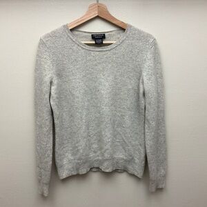 Light Grey Cashmere Sweater